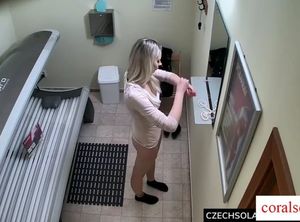 Woman caught masterbating in public