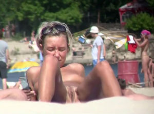 beach nude girl